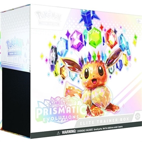 Prismatic Evolutions - Elite Trainer Box - Pokemon kort